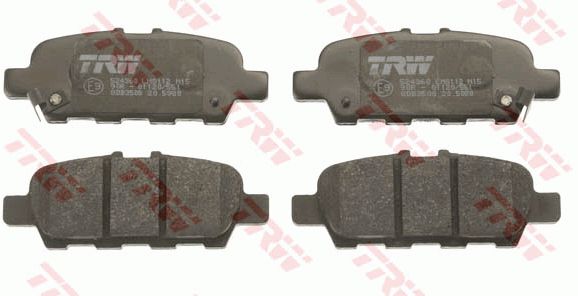 ผ้าเบรค-หลัง Nissan Teana L33 ปี 14-17 (TRW-DTEC)