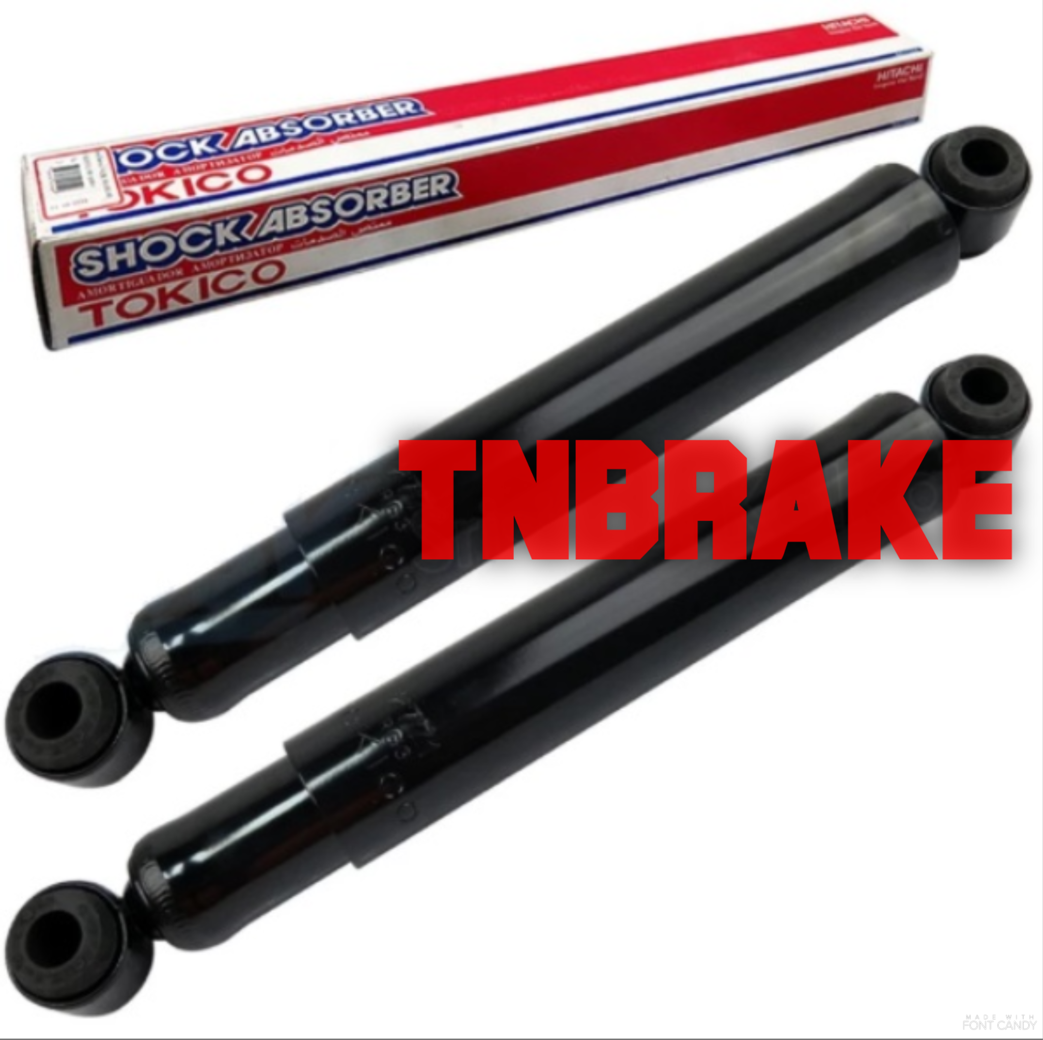 TOKICO โช๊คอัพน้ำมัน (หลัง) TOYOTA HILUX MIGHTY-X ปี 83-88