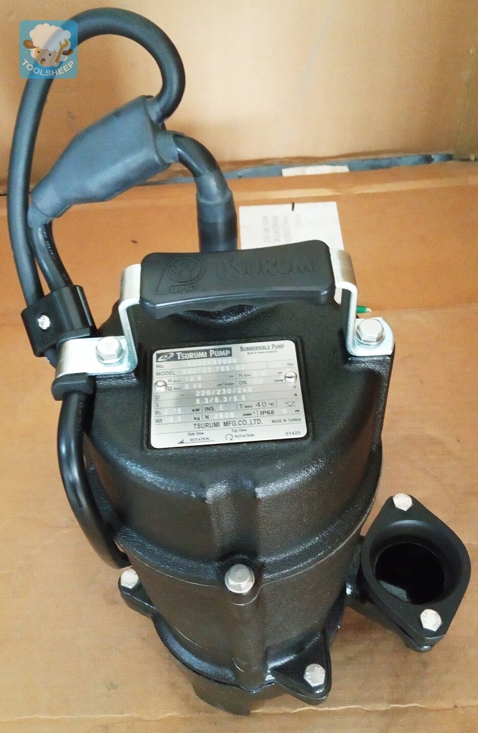 ปั๊มแช่ TSURUMI รุ่น 50UTZ2.4S (พร้อมลูกลอย)