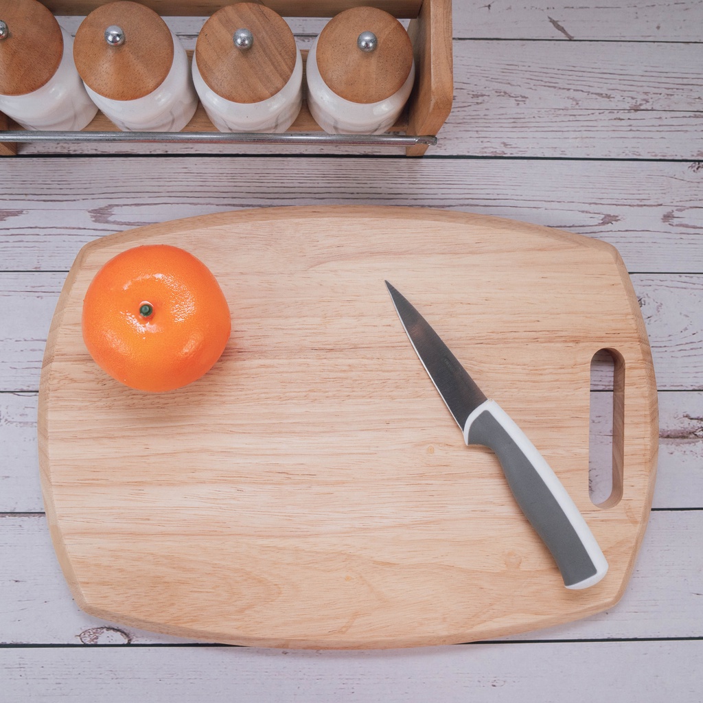 MINIWOOD เขียงกระเป๋า เขียงหูจับ เขียงไม้ Wooden cutting board FOOD GRADE