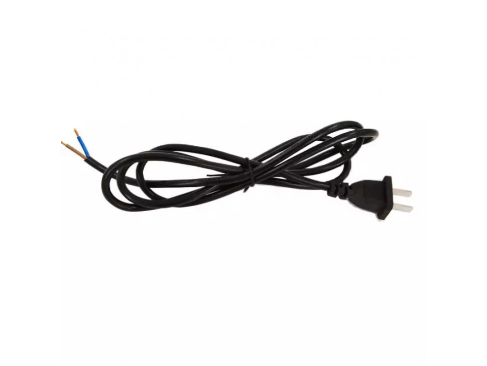 AC Power Cord 2 Pin Plug