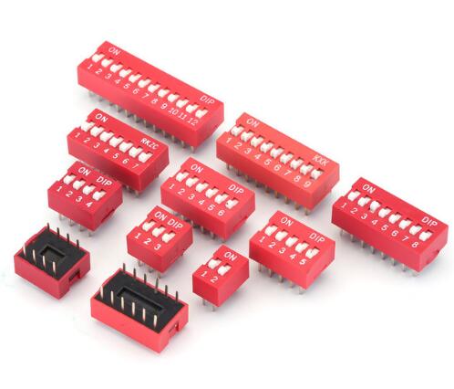 DIP switch 2.54mm 4P 4ชิ้น