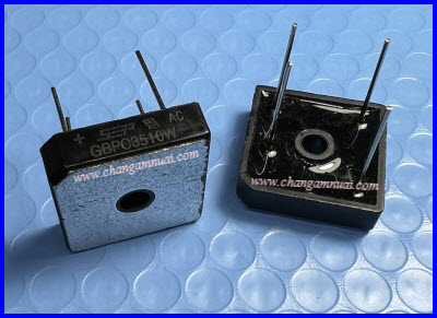 GBPC3510W 35A 1000V ไดโอดบริจส์ สำหรับลงปริ้น