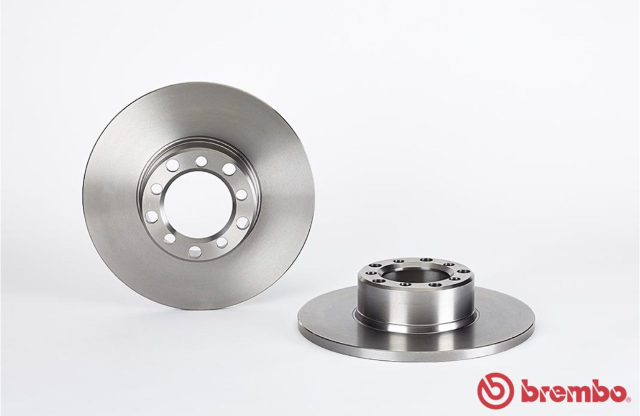 จานเบรค Mercedes-Benz W123 E200-300 (คู่หน้า) ปี 1976 - 1985 / Brembo