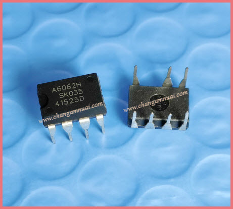 A6062H ไอซีภาคจ่ายไฟ DIP-7 สินค้าทดสอบจากบอร์ดจริงผ่าน