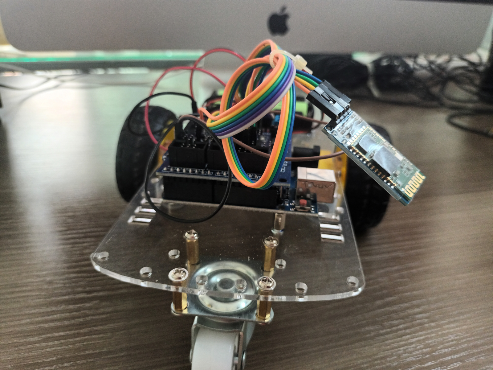 ชุดคิท หุ่นยนต์ Arduino บังคับ ด้วยแอพ บลูทูธ (Bluetooth)