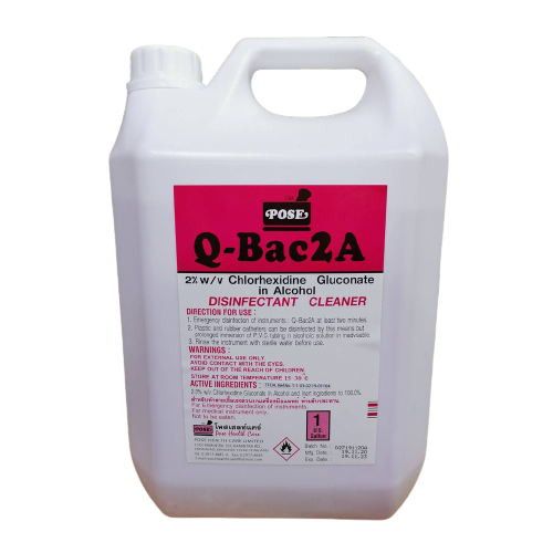 2% w/v Chlorhexidine Gluconate in Alcohol 3.8L (Q-BAC2A)