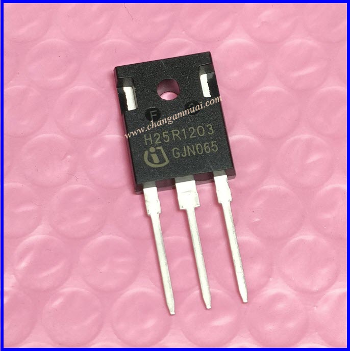 H25R1203 IGBT N 1200v 25A TO-247 ( ชนิด RC 1CHIP ) แท้ ใช้งานกับเตาไฟฟ้า เตาแม่เหล็ก