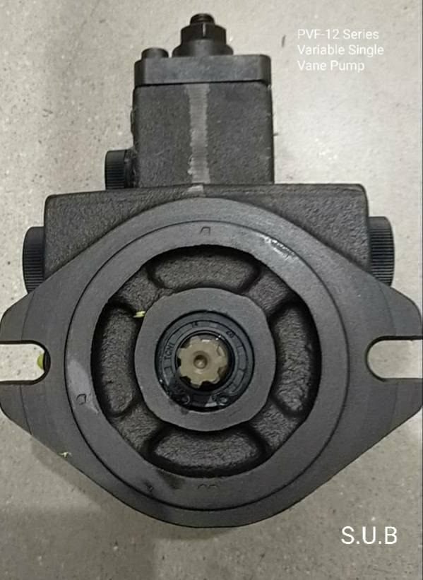 PVF-12 (Variable Vane Pump) ปั๊มใบพัดแบบปรับแรงดันได้ PVF-12-20, PVF-12-35, PVF-12-55, PVF-12-70 | Single Pumps