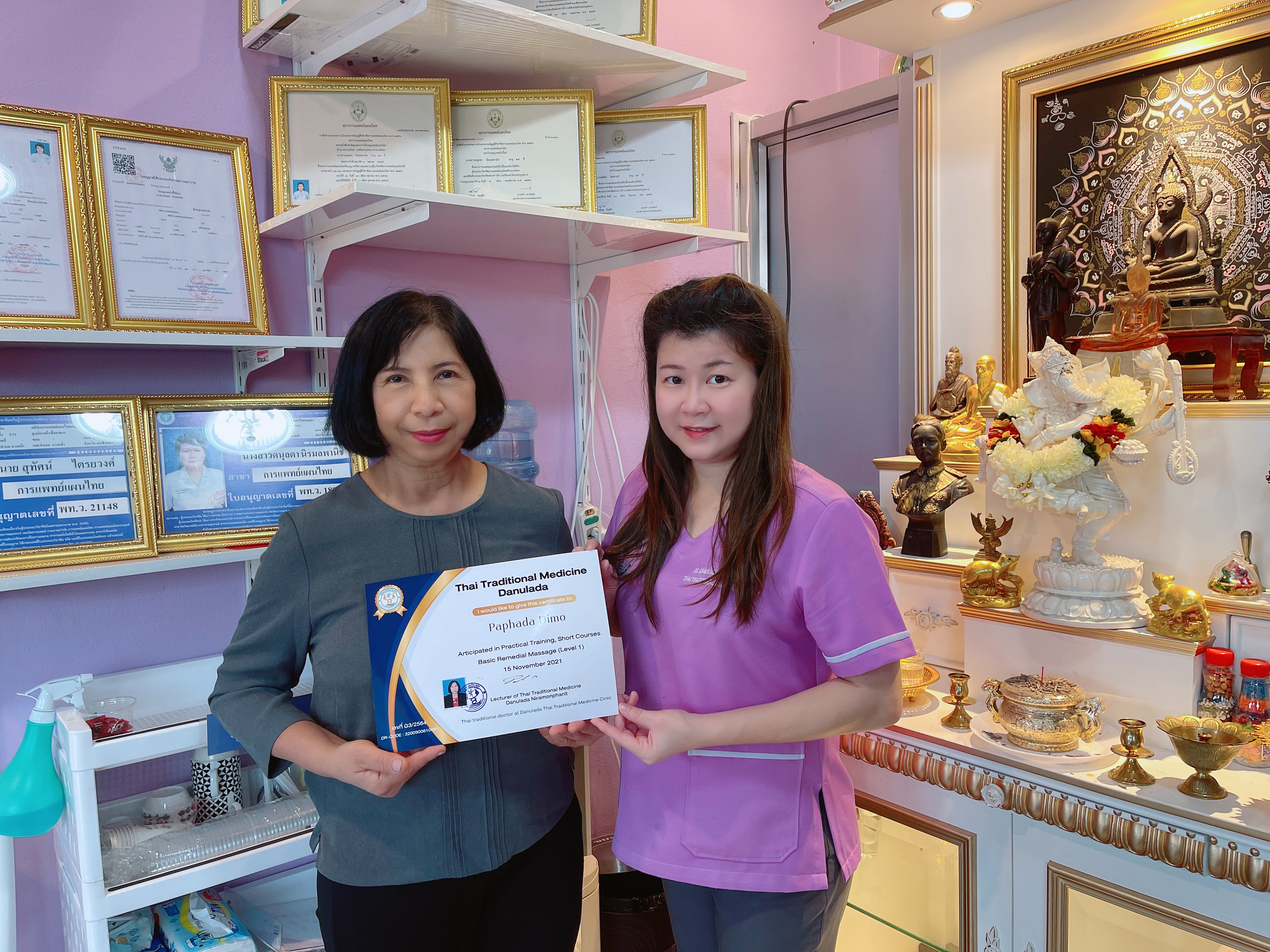 สอนนวด สอนนวดแก้อาการ สอนนวดระยะสั้น massage therapist course in thailand เรียนนวดทำงานต่างประเทศ