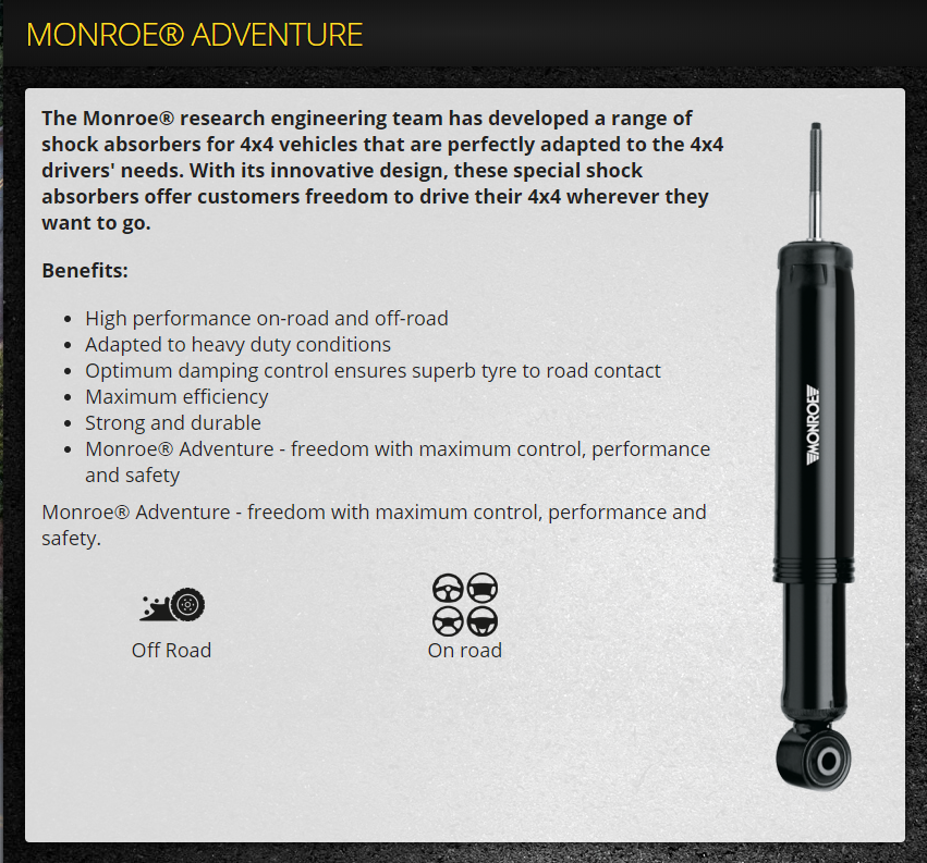 โช๊คอัพ monroe bmw x3 e83 มอนโร โออีสเปคตรัม บีเอ็มดับบิว เอ็ก 3 อี 83 ซีรี่ 5 ปี 2004-2010