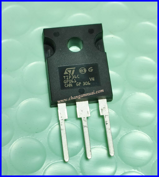 TIP36c PNP 100V 25A TO-247 แท้ชิพใหญ่