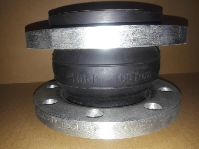 ข้อต่อยางลอนเดี่ยว ขนาด 4" หน้าแปลน JIS (Flexible Joint - 4Inch)