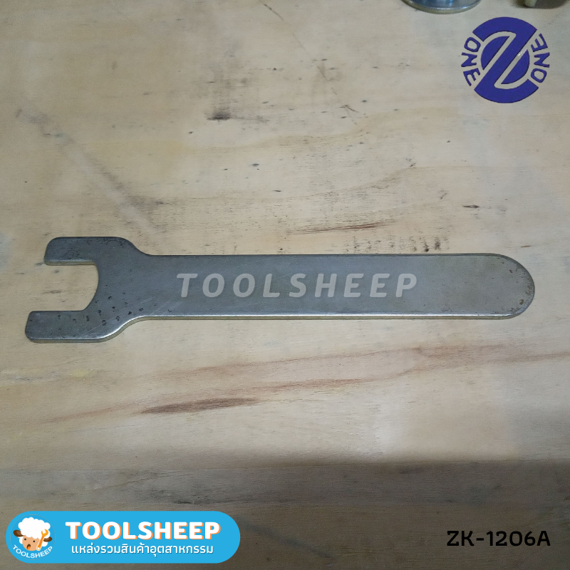 เครื่องขัดกระดาษทรายลม ZK-1206A ขนาด 7" พร้อมอุปกรณ์ (Made in Taiwan)