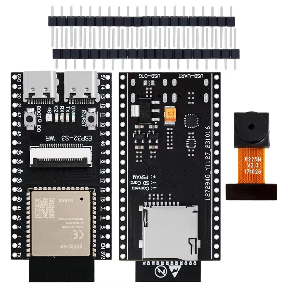 ESP32-S3 WROOM N16R8 CAM Development Board WiFi+Bluetooth Module OV2640 Camera