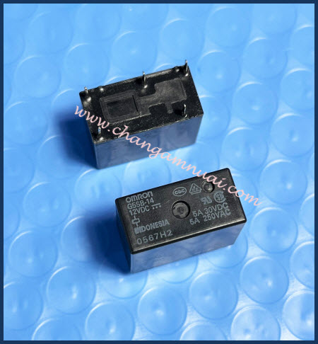 G5SB-14-12VDC 5 ขา รีเลย์ Omron