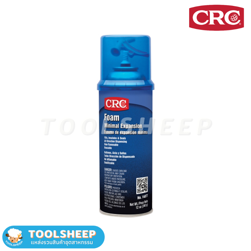 CRC FOAM MINIMAL EXPANSION สเปรย์โฟมโพลี่ยูริเทนอุดช่องว่าง 340g.