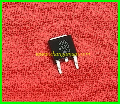SMK630,SMK630D Mosfet N-Channal 200V 9A SMD TO-252