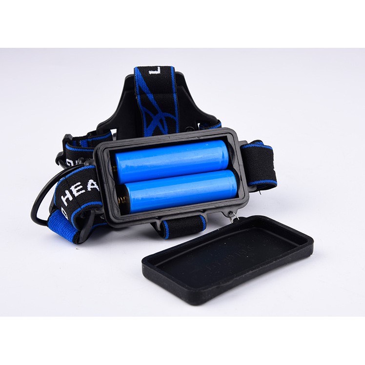 ไฟฉายคาดศรีษะ LED แสงสีขาว ซูมได้ ชาร์จไฟได้ในตัว