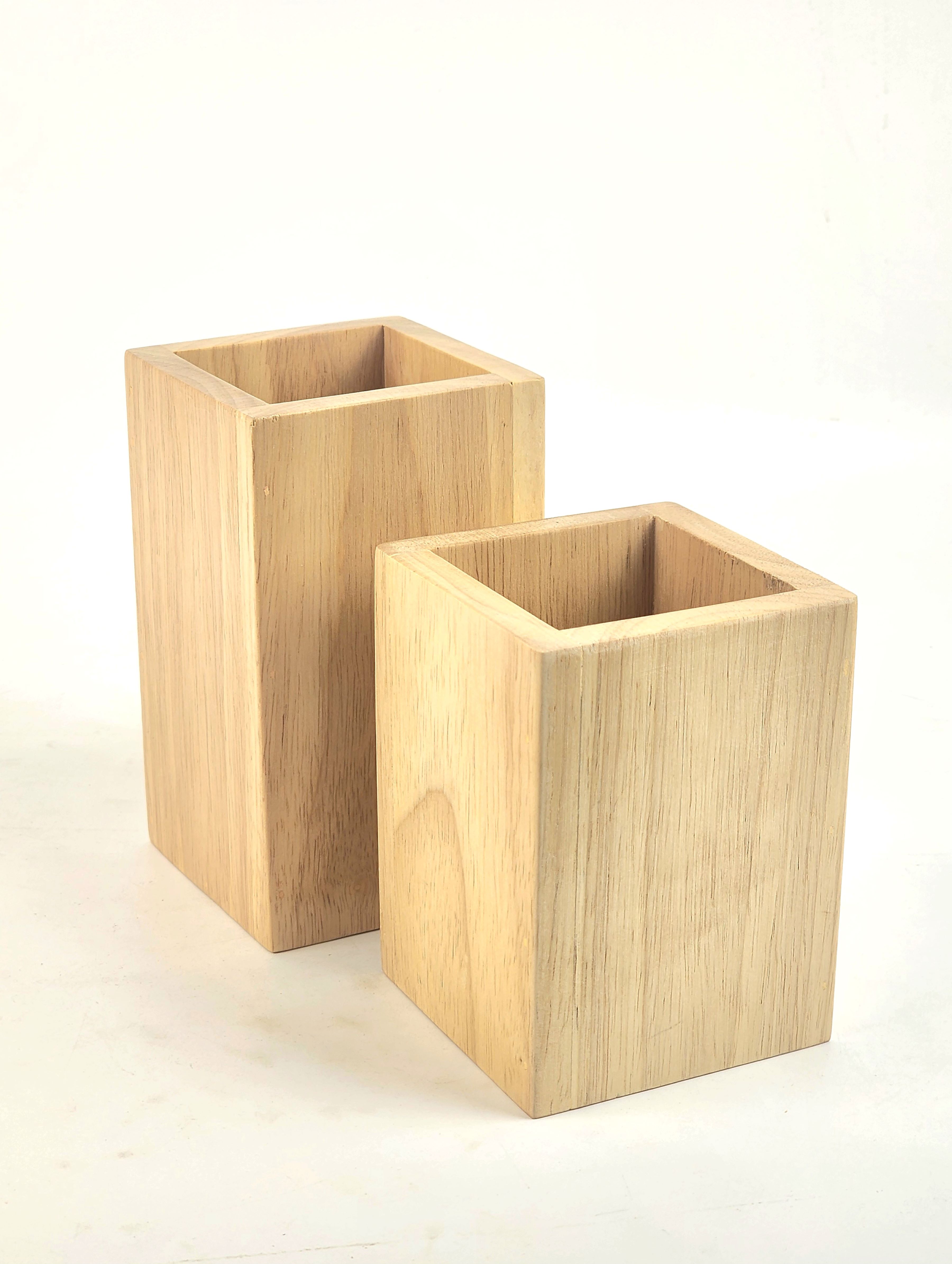 MINIWOOD กล่องหลอด กล่องดินสอ กล่องไม้ Wooden box