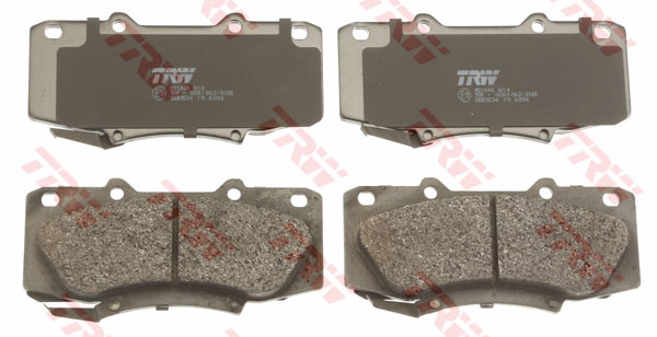 TRW ผ้าดิสเบรค (หน้า) TOYOTA Fortuner Smart 2012 on UTEC (GDB3534)