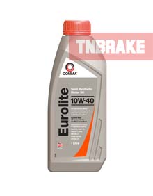 COMMA : EUL1L น้ำมันเครื่องกึ่งสังเคราะห์เบนซิน EUROLITE 10W40 1 ลิตร