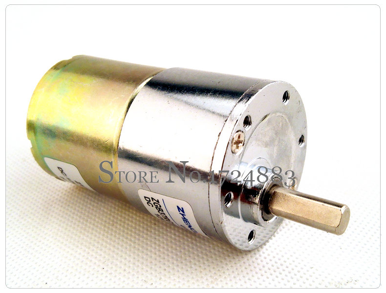 12VDC gear motor 300RPM