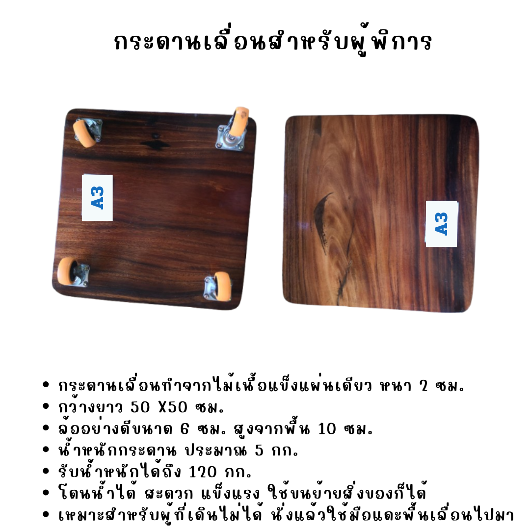 กระดานเลื่อนสำหรับคนพิการ