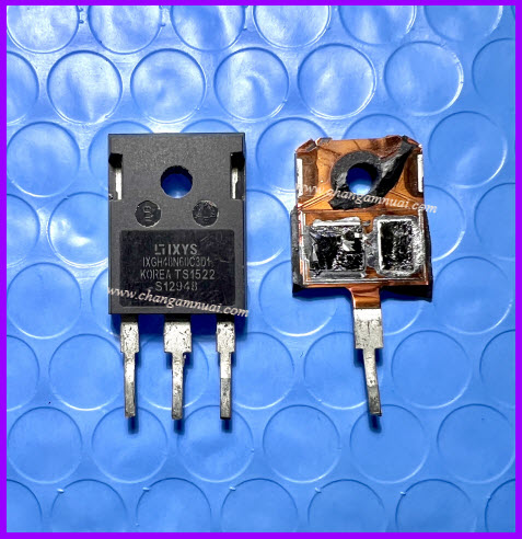 IXGH48N60C3D1 600v 48A IGBT TO-247 สินค้าถอด มือสอง ยี่ห้อ IXXYS