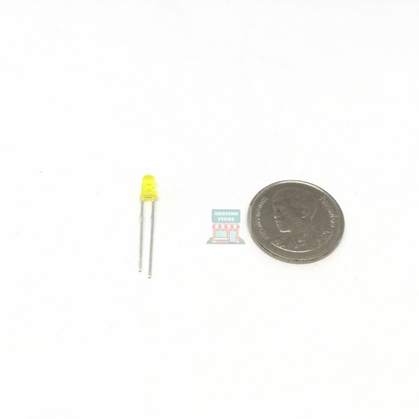 3mm LED Yellow 10pcs