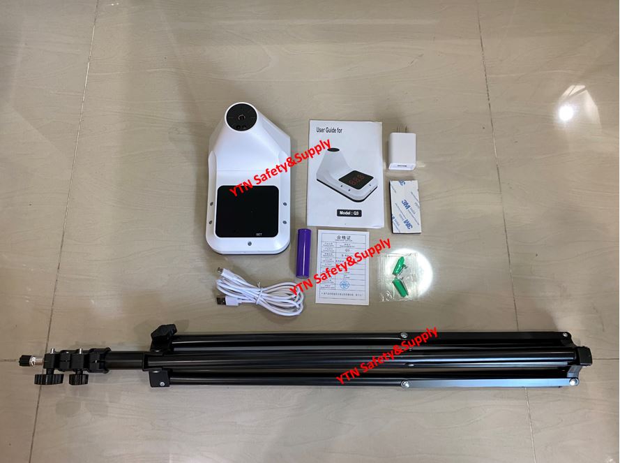 เครื่องวัดอุณหภูมิแบบอินฟาเรด พร้อมขาตั้งและอุปกรณ์ครบชุด