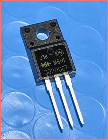 MBRF30200CT ไดโอดความถี่สูง 30A200V