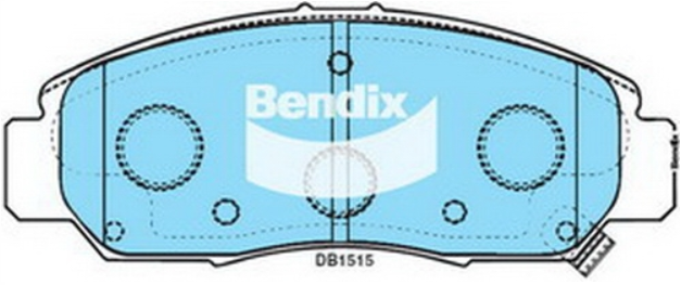 ผ้าเบรค-หน้า Honda civic 2.0 i-VTEC (FD) ปี 2006 - 2012 (Bendix GCT)