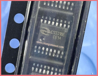 CS5318E ไอซีชาร์จแบต 26V 3A EQA-16