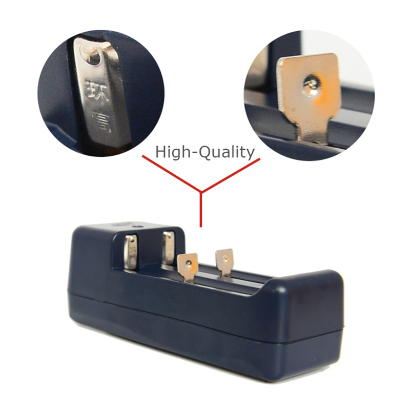 ที่ชาร์จแบตเตอรี่ 18650 แบบ 2 ก้อน US plug