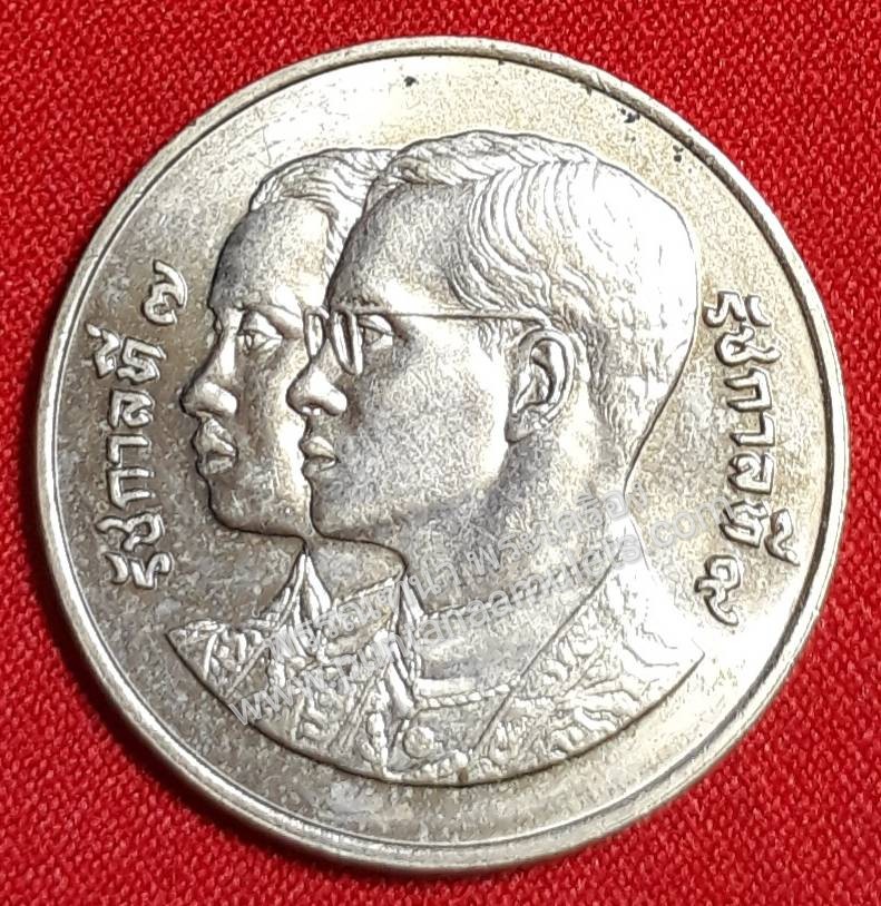 "เหรียญกษาปณ์ที่ระลึก 10 บาท "ร.5 คู่ ร.9"...60 ปี รัฐสภาไทย UNC"