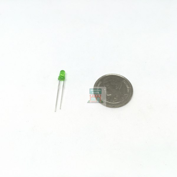 3mm LED Green 10pcs