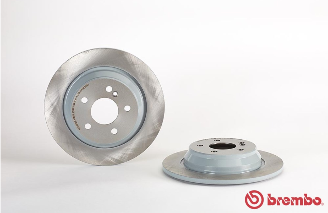 จานเบรค Mercedes-Benz W220 S280 320 (คู่หลัง) ปี 2001 - 2006 / Brembo