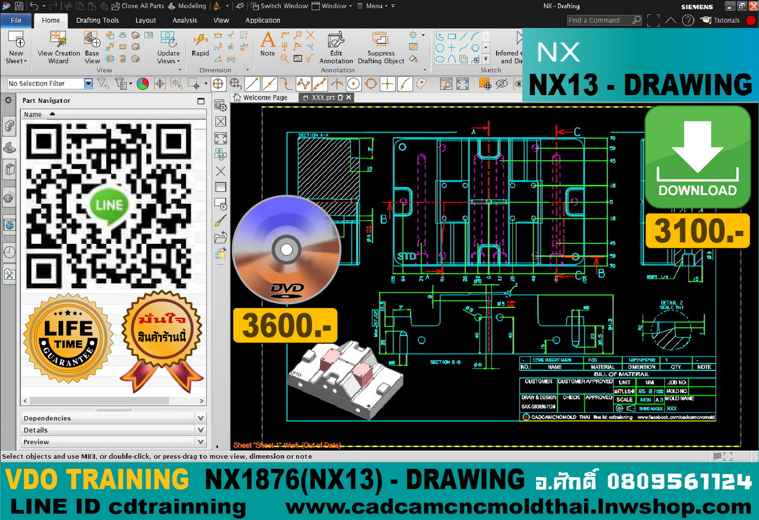 NX1876 (NX13) การวาดภาพ