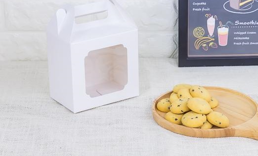 กล่องคุ๊กกี๊ 500 g ขาว