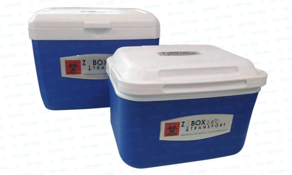 กระติกแช่วัคซีน Z-BOX+Digital Thermometer