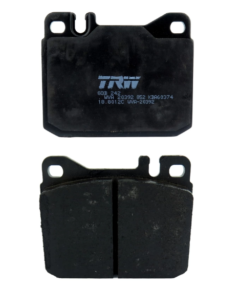 ผ้าเบรค TRW ล้อหน้า BENZ E-CLASS (W123) 230E 2.3 ปี 1976-1979 COTEC (GDB242)