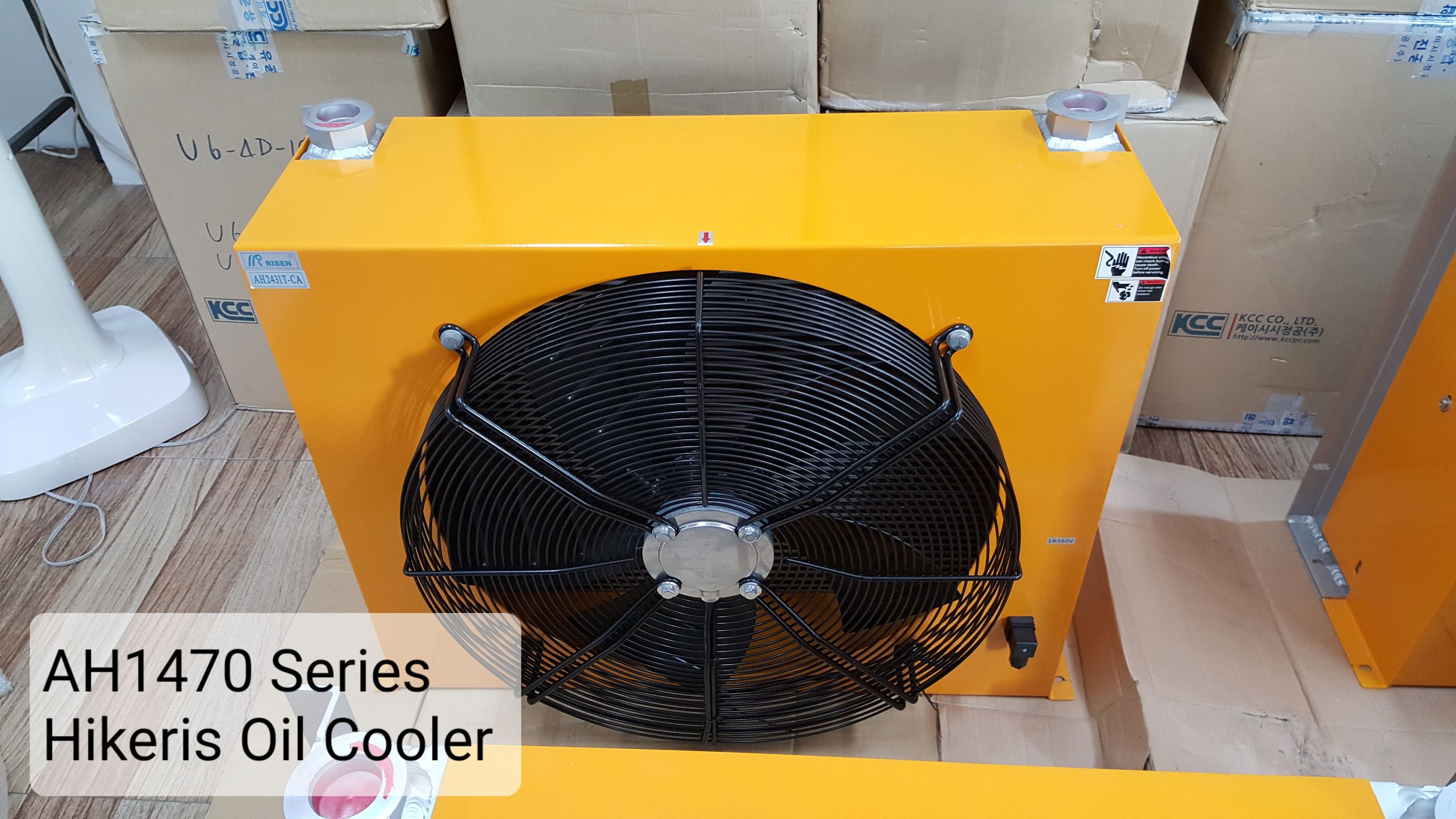 AH1470, AH1470T-CA Oil Cooler (200L) ระบายความร้อนน้ำมันไฮดรอลิค AC110, 220, 380 DC24