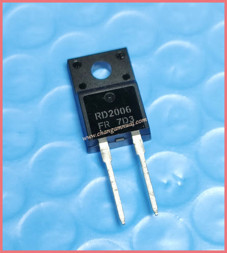 RD2006 ไดโอด 20A 600V TO-220F แท้