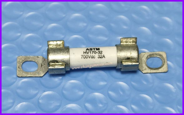 ASTM HV170-32BQ 700VDC 32A ฟิวส์ สินค้าถอด ฟิวส์รถไฟฟ้า