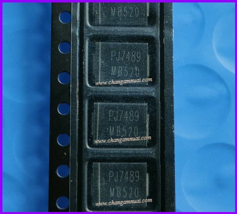 MB520 200V 5A ไดโอด Shocky DO-214AB แปะปริ้น สินค้าชิ้นละ