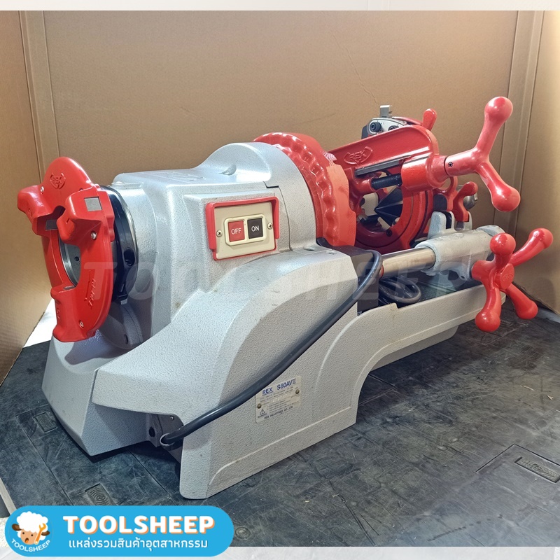เครื่องต๊าปเกลียวไฟฟ้า REX รุ่น S80A VIII