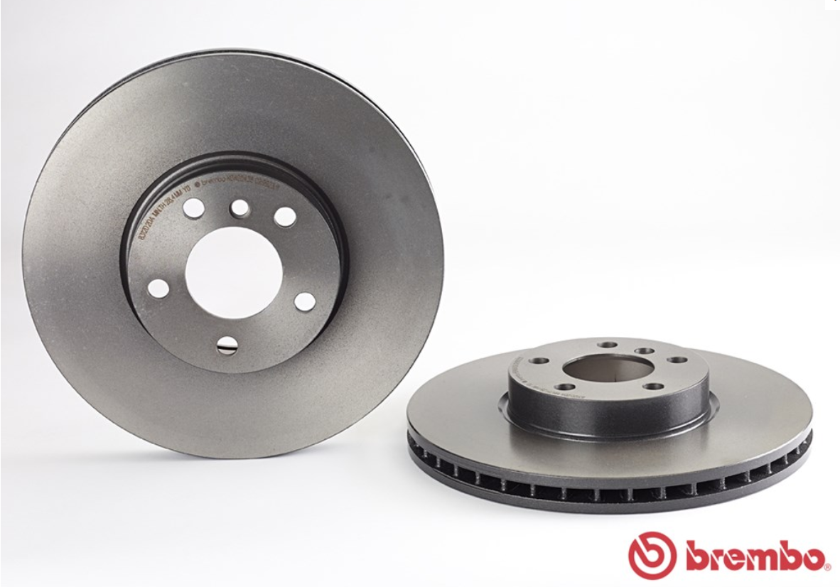 จานเบรค BMW X5 E70, X6 E71 (คู่หน้า) ปี 2007 ขึ้นไป / Brembo