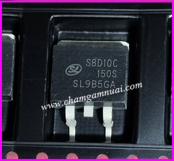 SBD10C150S TO-263 10C150S SMD ไดโอด ช็อคกี๊ Schottky Diode 10A 150V