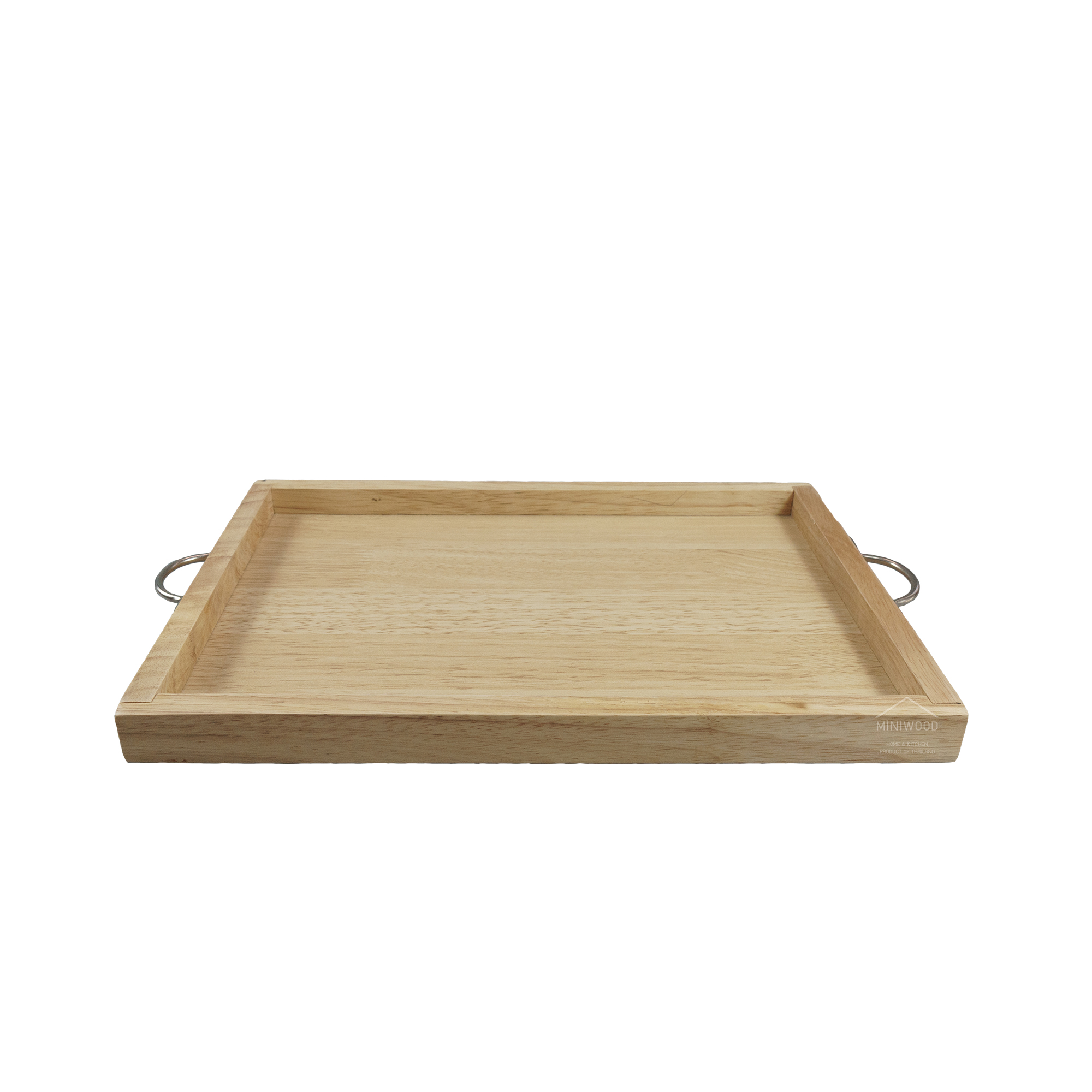 MINIWOO กระบะเล็กถาดไม้ ถาดวางของ Wooden Tray 8x12 นิ้ว